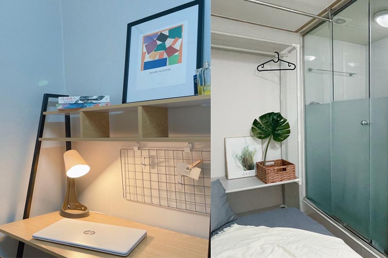 각방 화장실/샤워기, 개별 에어컨~